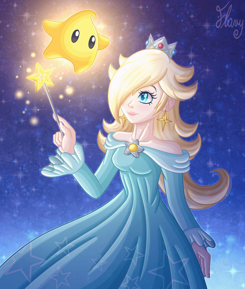 Rosalina And Luma By TheTigressFlavy On DeviantArt rosalina-and-luma-by-thetigressflavy-on-deviantart