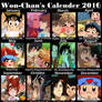 Calendar 2016