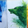 Colorful Wolves II