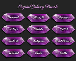 Crystal Galaxy Twitch Panels