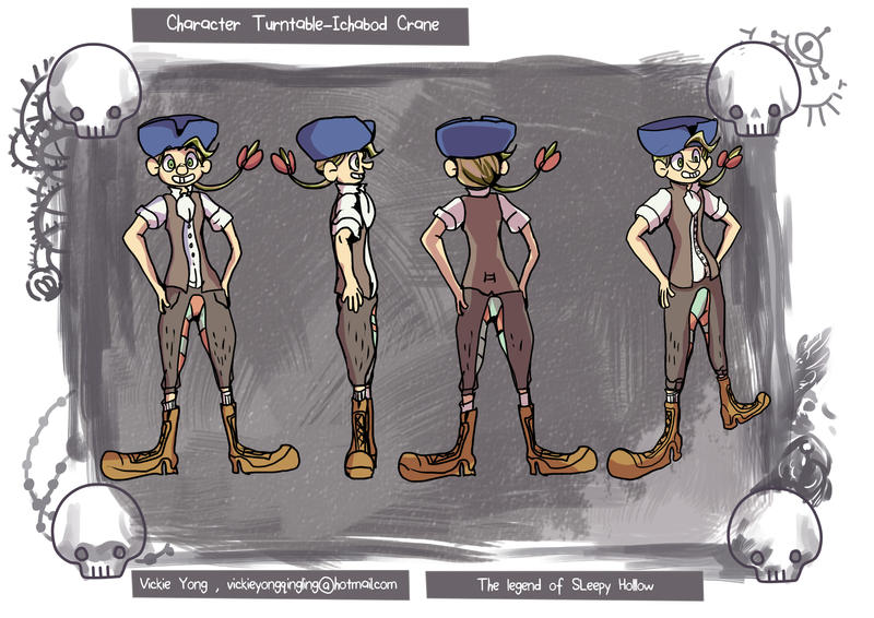 Ichabod Crane Character Design