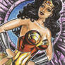 WONDER WOMAN PERSONAL SKETCH CARD