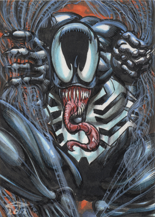 VENOM PERSONAL SKETCH CARD 2012A