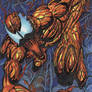 CARNAGE PERSONAL SKETCH CARD 2012A