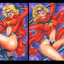 MS. MARVEL PERSONAL SKETCH CARDS FEBRUARY 2014