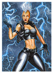 PUNK STORM PERSONAL SKETCH CARD