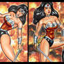 WONDER WOMAN NU 52 PERSONAL SKETCH CARDS