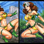 SAVAGE LAND ROGUE PERSONAL SKETCH CARDS