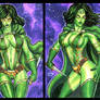 GAMORA PERSONAL SKETCH CARDS