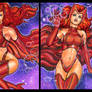 SCARLET WITCH PERSONAL SKETCH CARDS