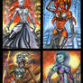 STAR WARS THE BAD PERSONAL SKETCH CARDS
