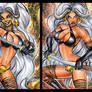 LADY DEMON PERSONAL SKETCH CARDS