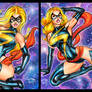 MS MARVEL PERSONAL SKETCH CARDS 12/2015