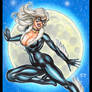 BLACK CAT OVERSIZED PERSONAL SKETCH CARD