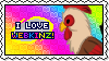 I Love Webkinz Stamp