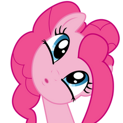 PinkiePie Head Vector 1