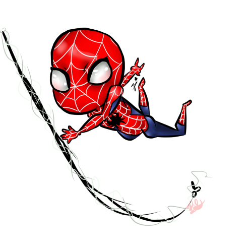 Swinging Spiderman