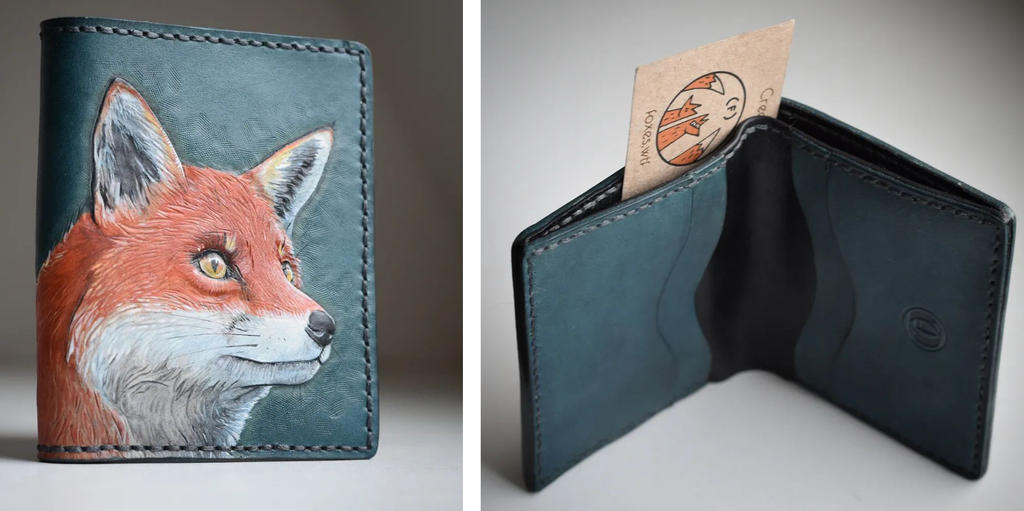Fox Icon Wallet Small fox wallet by DandyHerulokion on DeviantArt