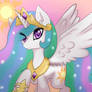 Princess Celestia (speed paint)