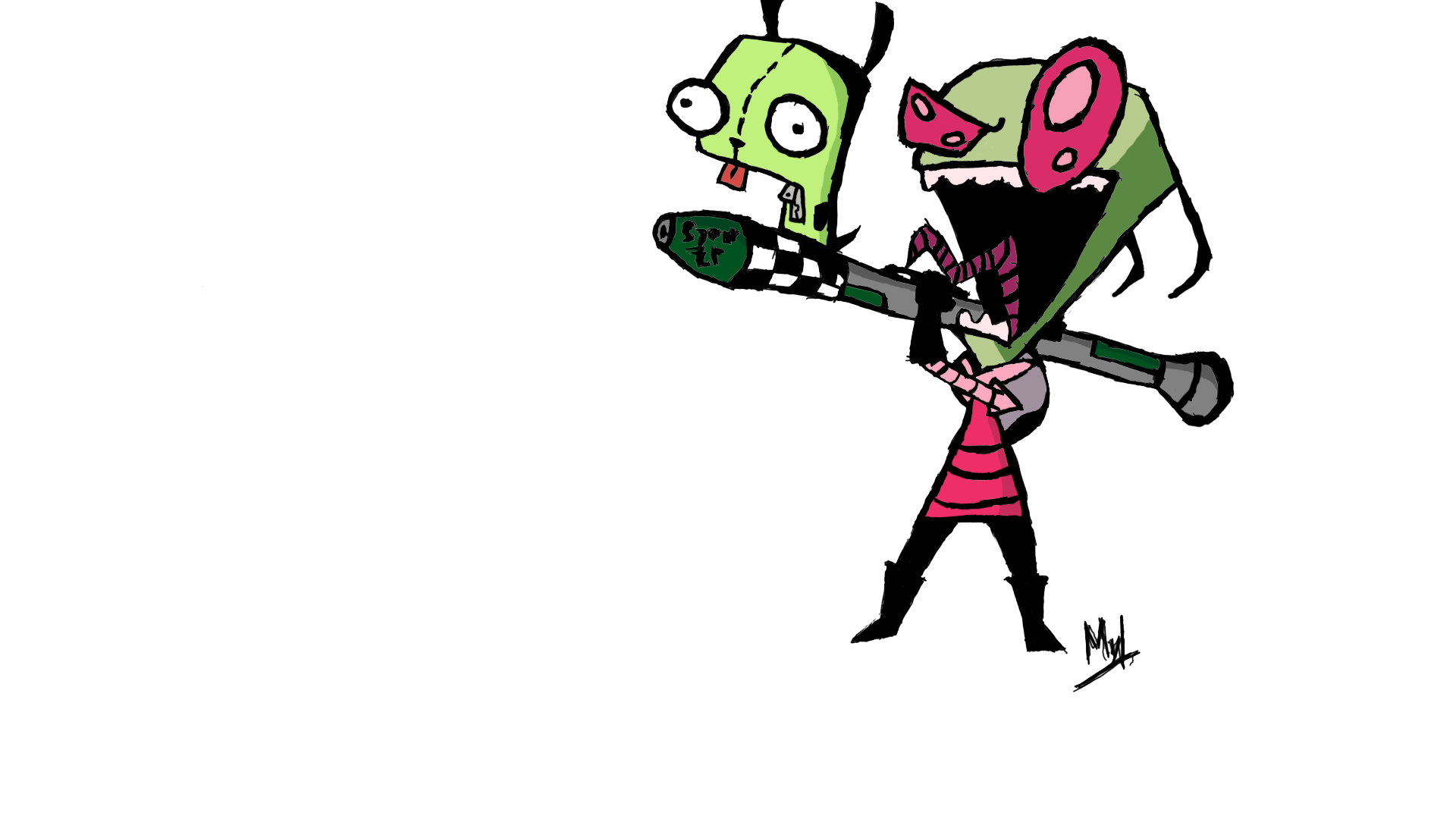 Invader Zim doodle