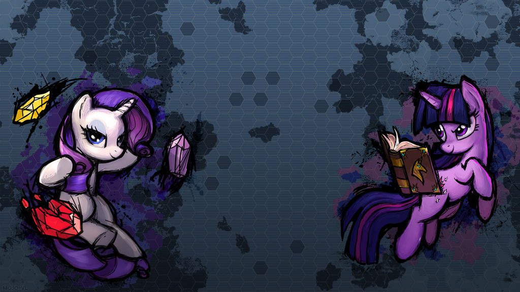 Fighting Is Magic Rarity Map Image Fighting is Magic Wallpaper - Rarity/Twilight by Mojo-vL on DeviantArt