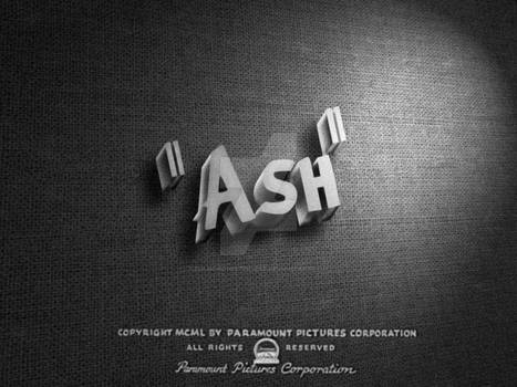 Ash Film Noir Title Card Draft