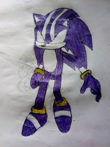 Darkspine Sonic Sketch:. by AzureDreamrealm on DeviantArt