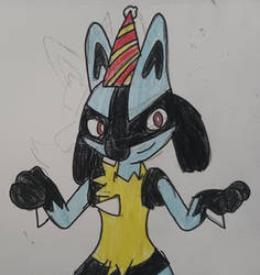 Birthday Lucario