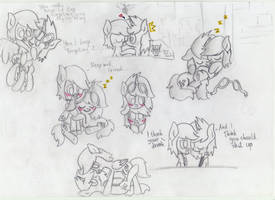 Pony Xephna Sketches