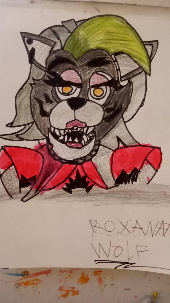Roxanne Wolf Sketch by StefMassacre on DeviantArt