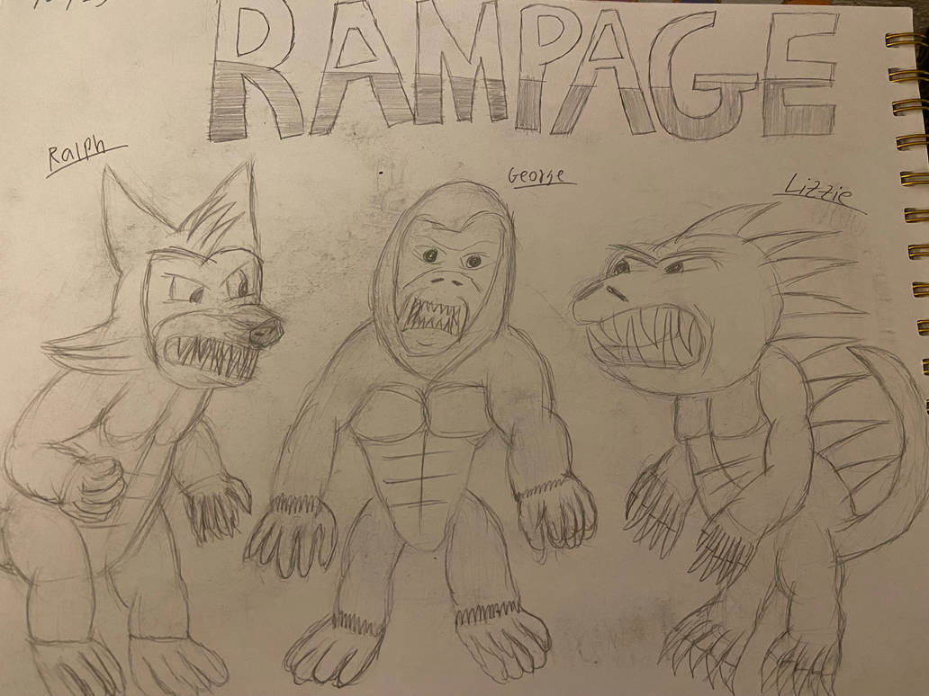 Deviantart Rabbit Rampage Rampage Characters Sketches by StefMassacre on DeviantArt