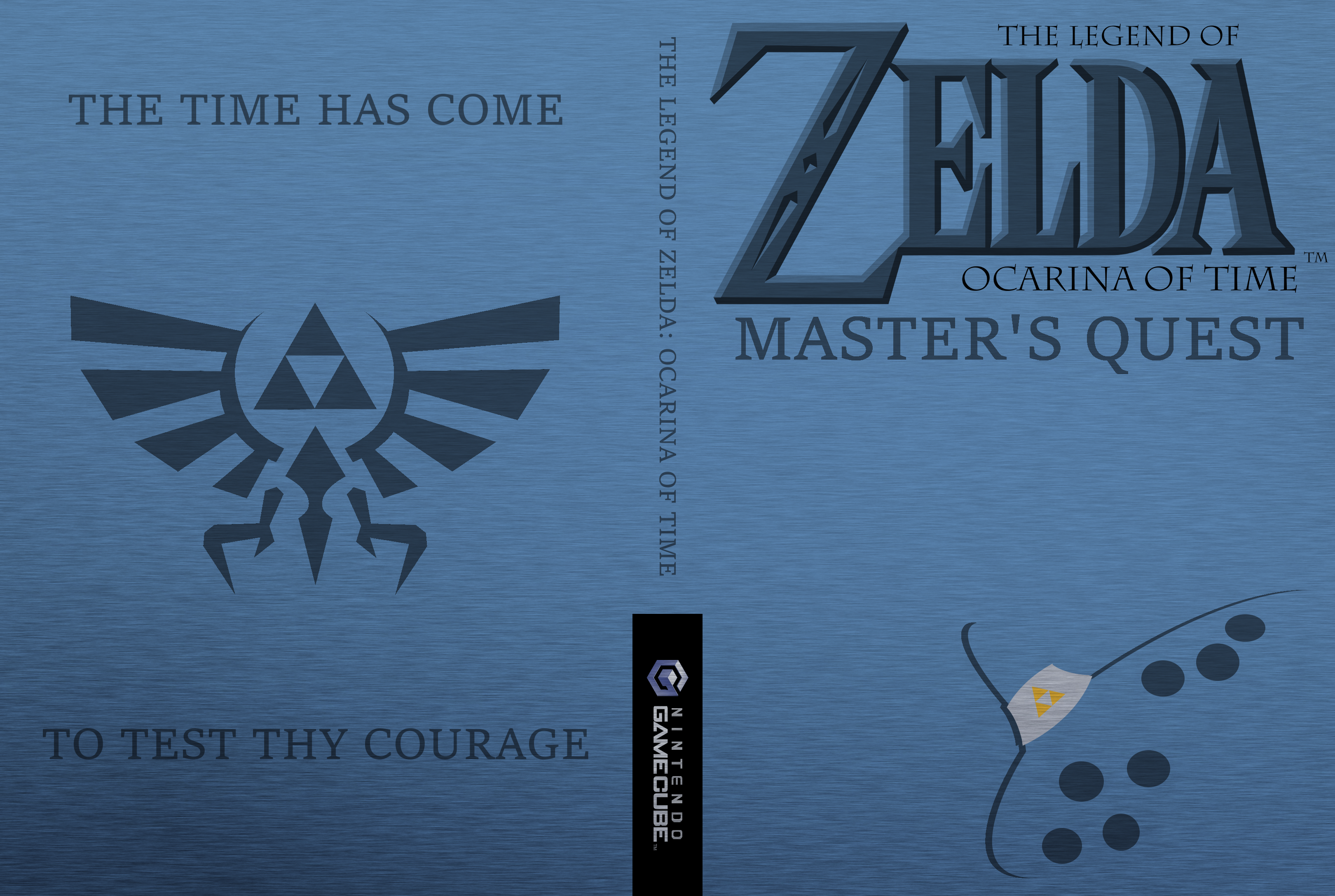 Zelda Ocarina of Time Master Quest, Item, Box, and Manual