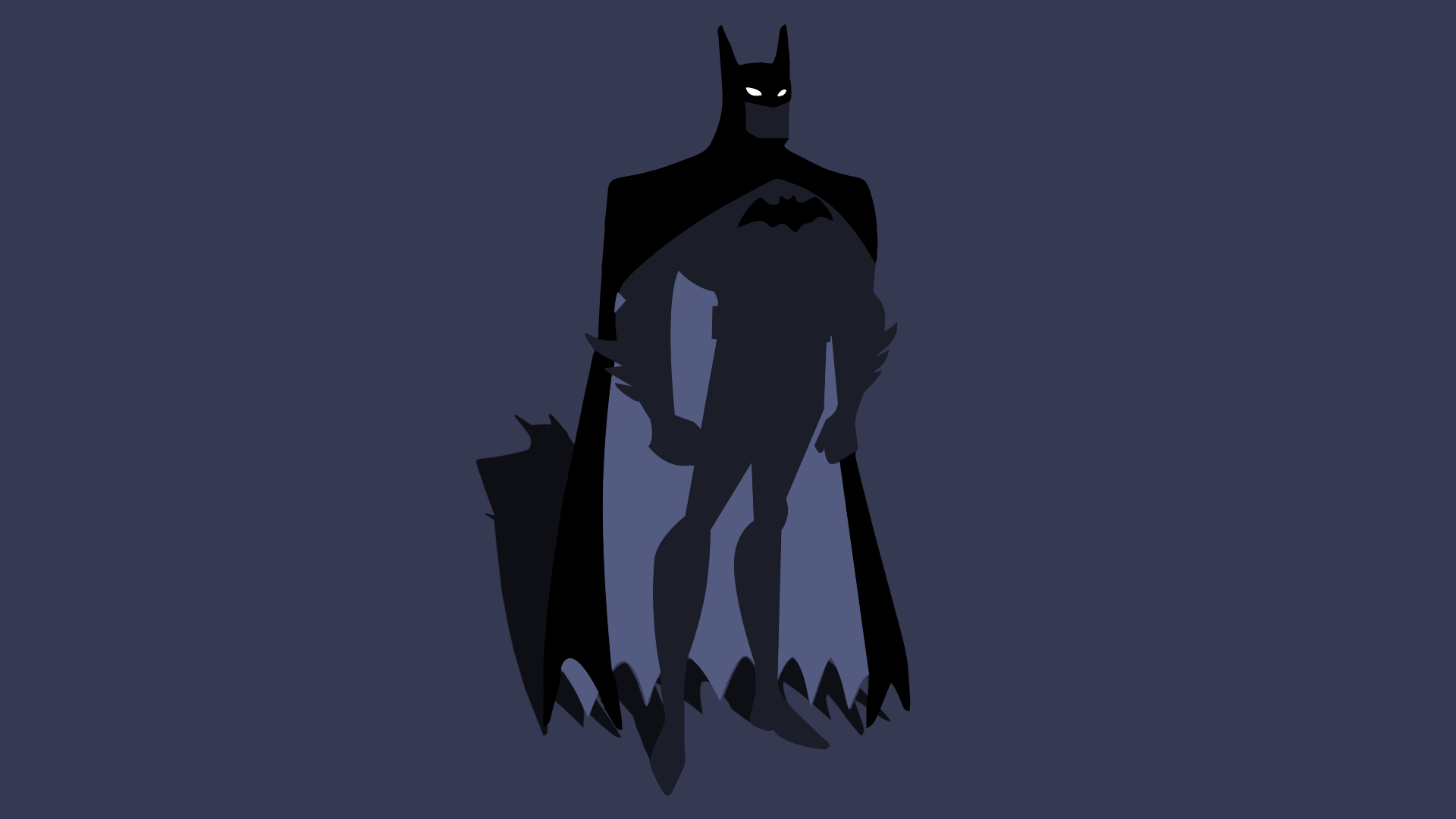 minimal batman wallpaper by cheetashock