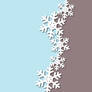 Minimal Snowflake Wallpaper