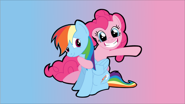 Rainbow Dash and Pinkie Pie