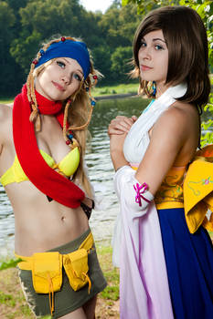 Rikku and Yuna