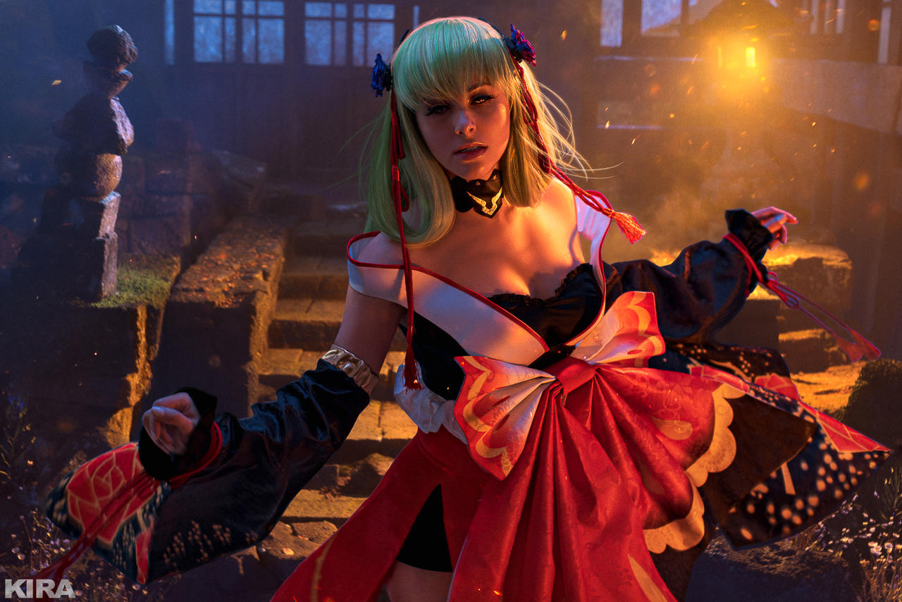 C.C. cosplay - Obon festival