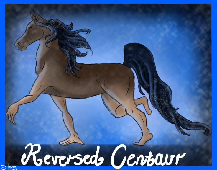 Sentaur Backwards Reversed Centaur by skip0to0my0lou on DeviantArt