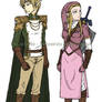 Concepts: Prince Link and Heroine Zelda