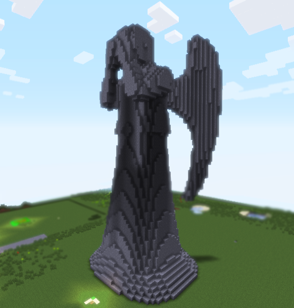 Статуя из майнкрафта Статуя из майнкрафта