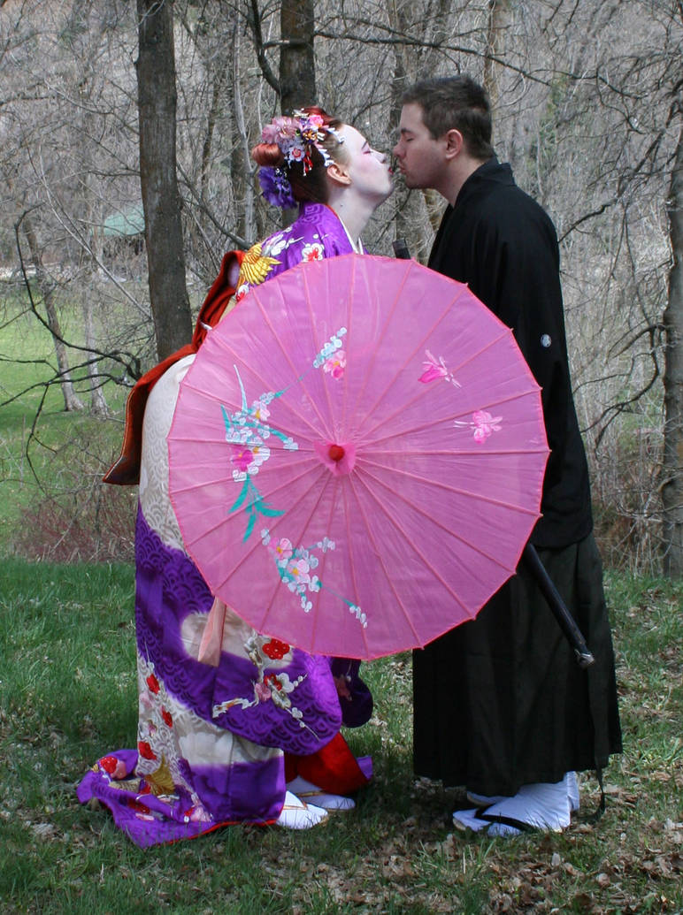 Ode To Kyoto Couple 5 by Falln-Stock