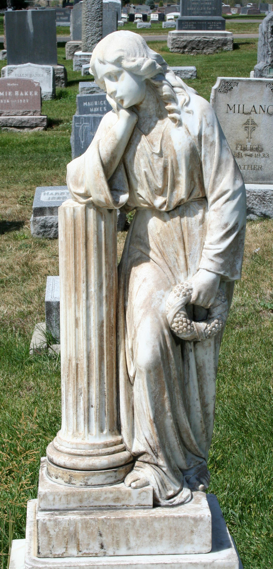 Mount Olivet Cemetery Woman 200