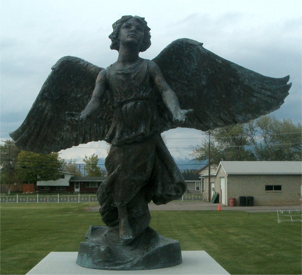 Child Angel Statue 3