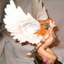 Chained Female Angel Statue 2