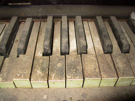 Abandoned House Piano 10