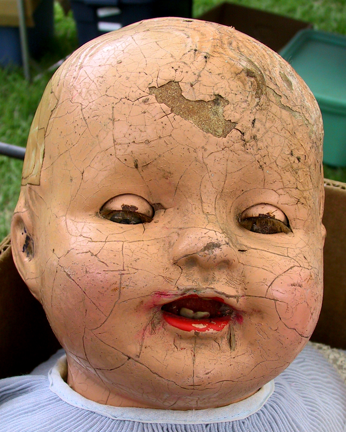 Antique Doll Head 7 Heime