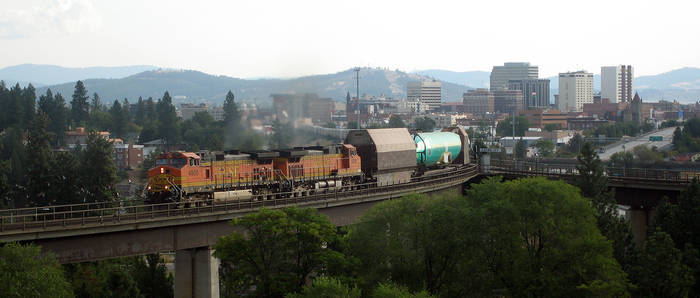 Boeing Rides Through Spokane