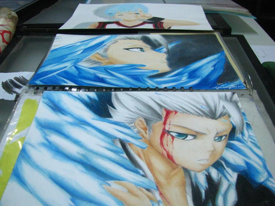 Toshiro Hitsugaya ver.1.0, 2.0 and Tetsuya Kuroko