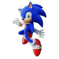 Sonic the Hedghehog || Uekawa 3D render 1