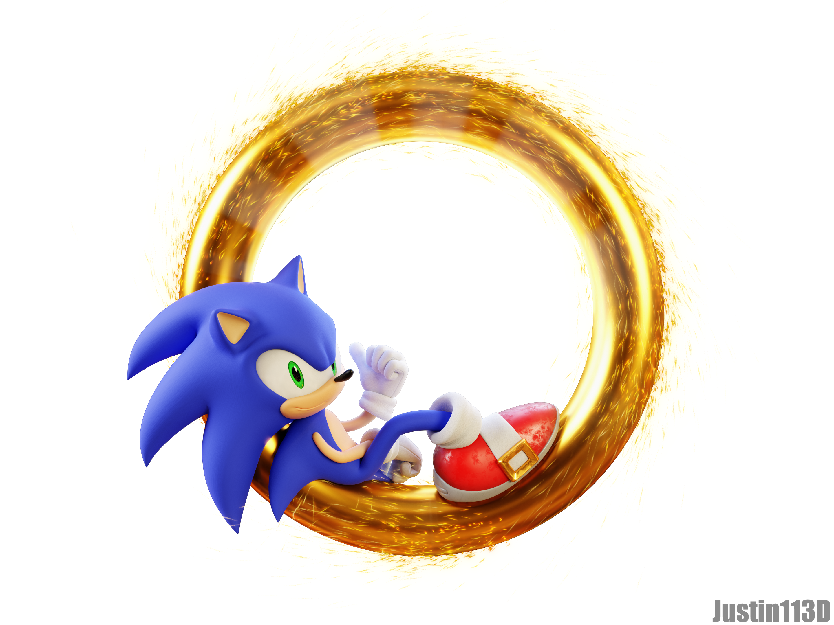 Sonic the Hedgehog Movie Ring Portal Render TR by Justin113D on